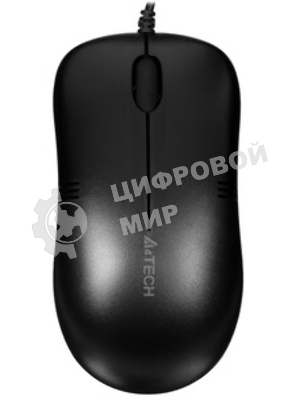 Мышь проводная A4Tech OP-560NUS черный, 1200 dpi, USB, кнопки - 3