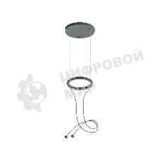 Крепеж подвесной A9205 BK черный D120*1200mm