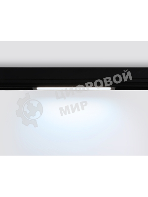Управляемый светодиодный светильник для шинопровода Magnetic Ambrella light GL1262 BK черный IP20 9W 3000K-6400K 220V 120° 232*25*42 (Без ПДУ)