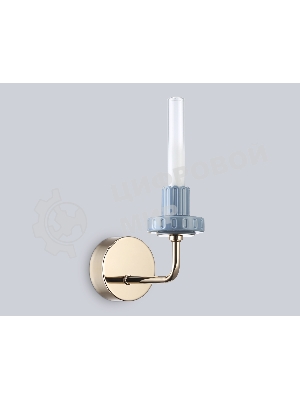 Светильник Ambrella light LH53128 GD/WH/GB золото/белый/серо-синий 2W 3000K 100*190*290