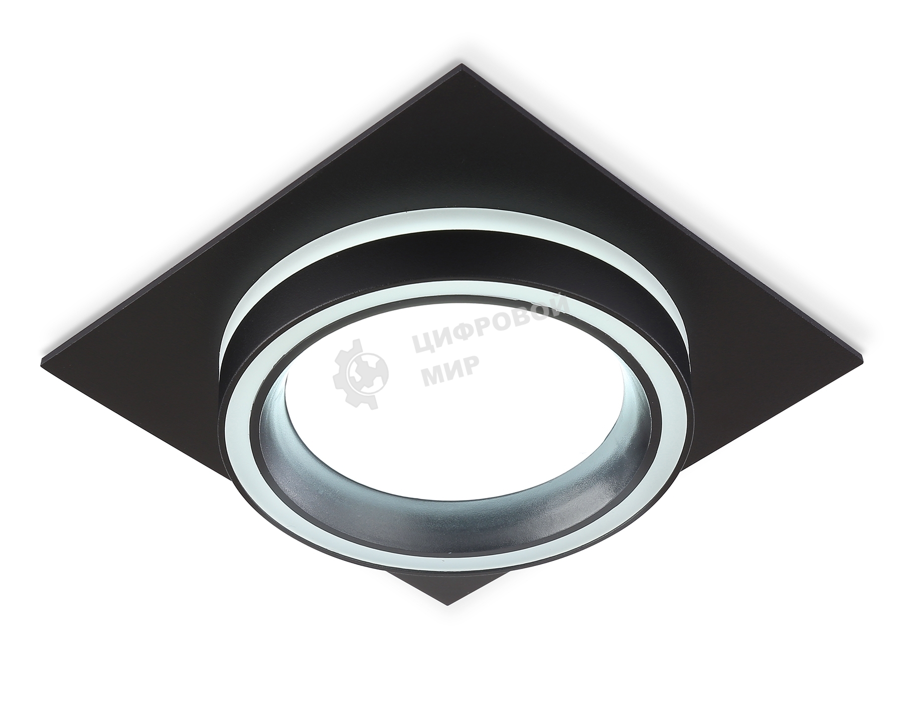Светильник встраиваемый TU5230 BK черный IP20 GX70 D150*150*52
