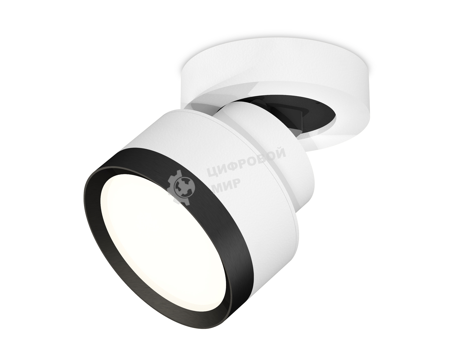 Светильник Ambrella Light XM8101002 SWH/PBK белый песок/черный полированный GX53 (A2228, A2105, C8101, N8113)