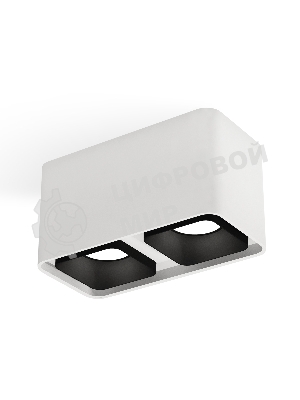 Светильник Ambrella Light XS7850002 SWH/SBK белый песок/черный песок MR16 GU5.3 (C7850, N7702)
