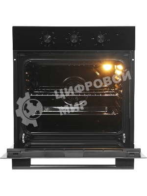 Духовой шкаф Электрический Hyundai HEO 66412 BG черный