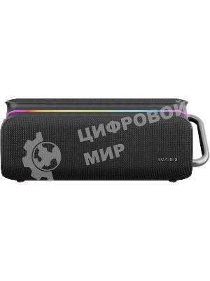 Колонка портативная Ural Молния Бит черный 420W 1.1 BT/3.5Jack/USB-C 10м 8000mAh (без.бат)