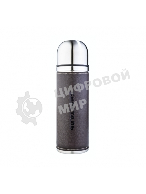 Термос Biostal-Охота NYP-750P, 0.7 л, узкое горло, с крышкой-чашкой, кож. вставка, доп. пробка (в уп. 12 шт) (в уп. 12 шт)&