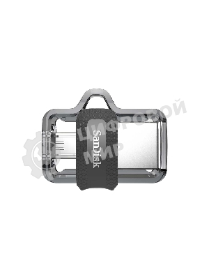 Флешка USB 64 Gb SanDisk Ultra Android Dual OTG, m3.0/USB 3.0, черный