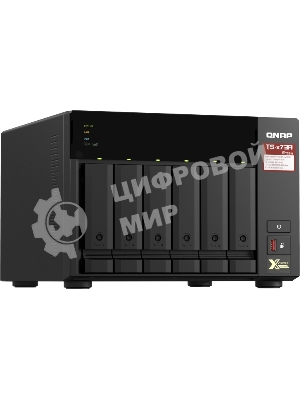 Сетевое хранилище без дисков SMB QNAP TS-673A-8G NAS, 6 trays 3,5
