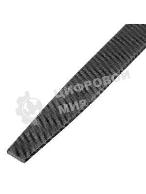 Напильник Сибртех, 300 мм, плоский, деревянная ручка