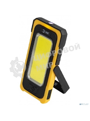 Светодиодный фонарь ЭРА Рабочие Практик RA-811 ручной, аккумуляторный, 15 Вт COB, powerbank, солнечная батарея, магнит