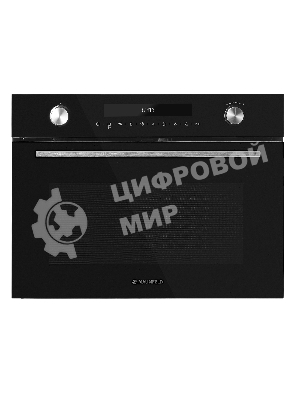 Компактный духовой шкаф с функцией СВЧ Maunfeld MCMO5015MFB