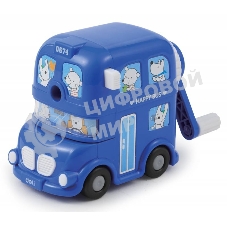 Точилка для карандашей механическая Deli BUS E0674, 1 отверстие, пластик, ассорти, коробка