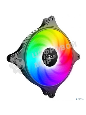 Вентилятор для корпуса PCCooler FX-120-3 черный, 120 мм, 1200 об/мин, 18 дБ, 3 pin