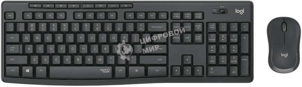 Комплект клавиатура + Мышь Беспроводная Logitech MK295 Silent Wireless Combo