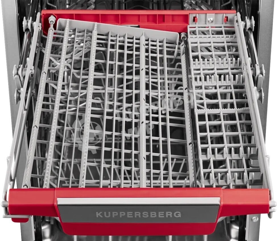 Встраиваемая посудомоечная машина Kuppersberg GLM 4537, серебристый, 44.8 см, 10 компл., 49 дБ, класс A++