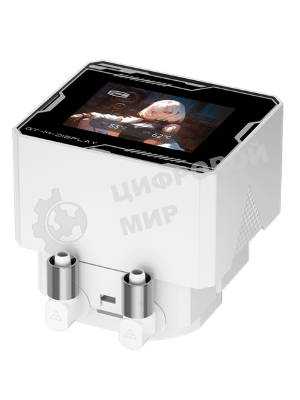 Система охлаждения PCCooler GT360 ARGb Display WH (310W, 360мм, LED temp., белый, ARGb/Fans: 3x120мм, 99CFM, 41.5dBA, 3000RPM/Pump 15dBA, 2600RPM, Rad thickness 27мм/S: 1851, 1700, 1200, 115X, AM5, AM4)