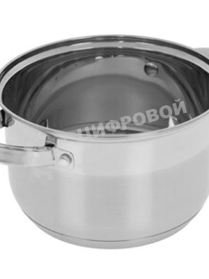 Кастрюля WEBBER BE-111/2 3 л, 18 см, нержавеющая сталь, с крышкой