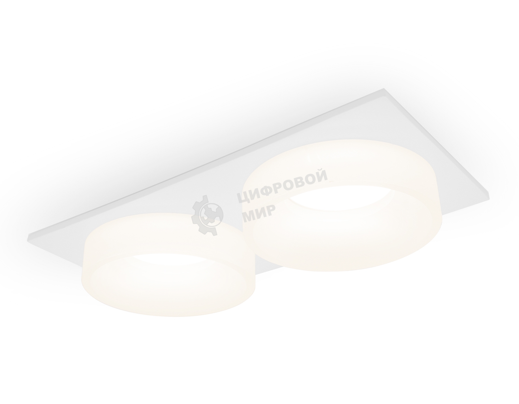 Светильник Ambrella light TN1317/2 SWH/FR белый песок/белый матовый GU5.3 182*92*45