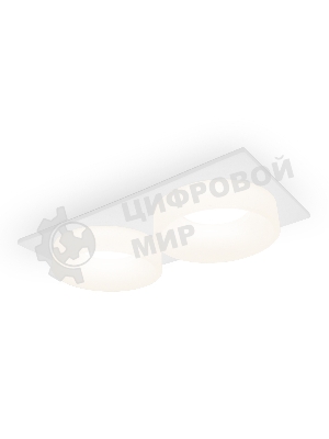 Светильник Ambrella light TN1317/2 SWH/FR белый песок/белый матовый GU5.3 182*92*45