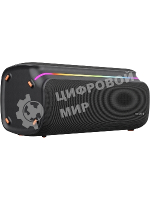Колонка портативная Ural Молния Бит черный 420W 1.1 BT/3.5Jack/USB-C 10м 8000mAh (без.бат)