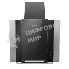 Вытяжка наклонная Gefest ВО 3603 Д3А черный/серебристый, 60 см, 550 куб. м/ч, 76 дБ