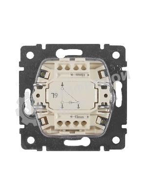 Переключатель Legrand 774326 Valena 2напр 10A с подсв, сл. кость