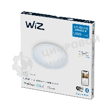 Светильник потолочный WiZ SuperSlim Ceiling 16W W RD 27-65K TW