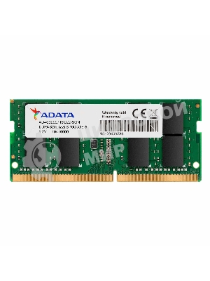 Оперативная память ADATA, DDR4, 8GB (1x8GB), 3200MHz, CL22, SO-DIMM, OEM
