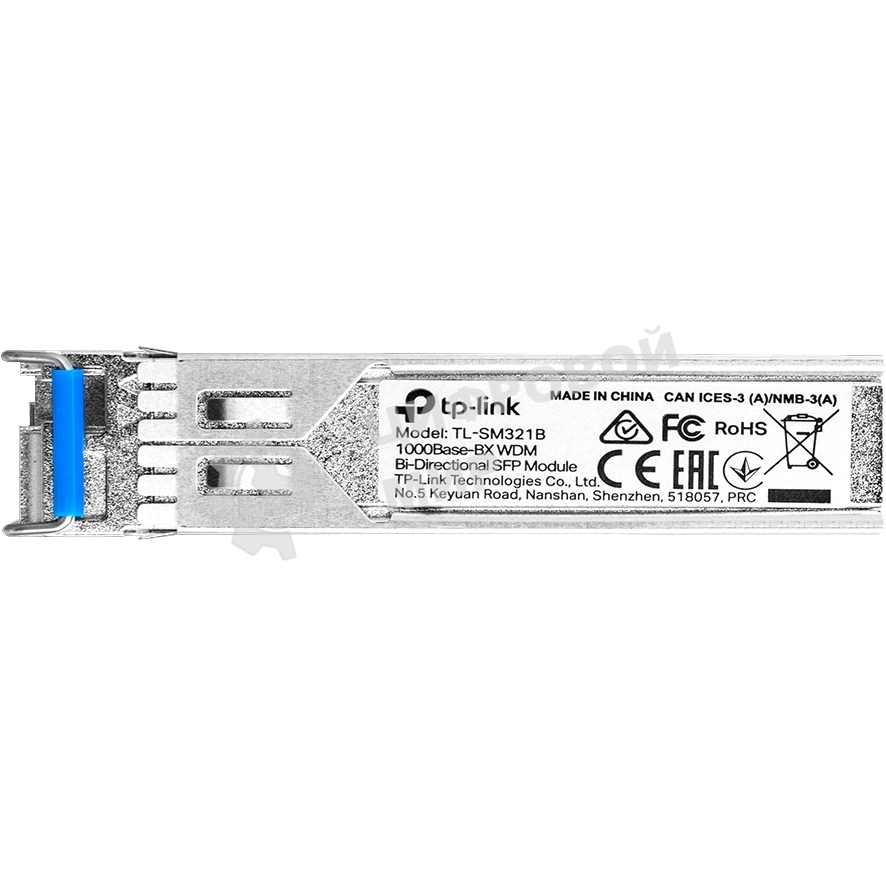 Модуль SFP TP-Link SMB TL-SM321B 1000Base-BX WDM LC TX:1310nm RX:1550nm 10км