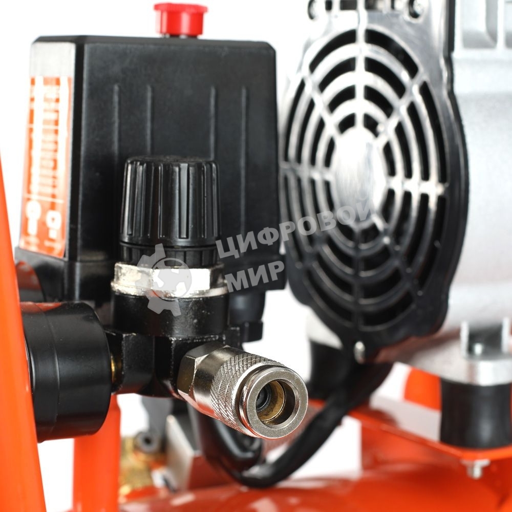 Компрессор поршневой безмасляный Patriot WO 24-220, 200 л/мин, 8 бар, 1250 Вт, 24 л, быстросъемный 1/4