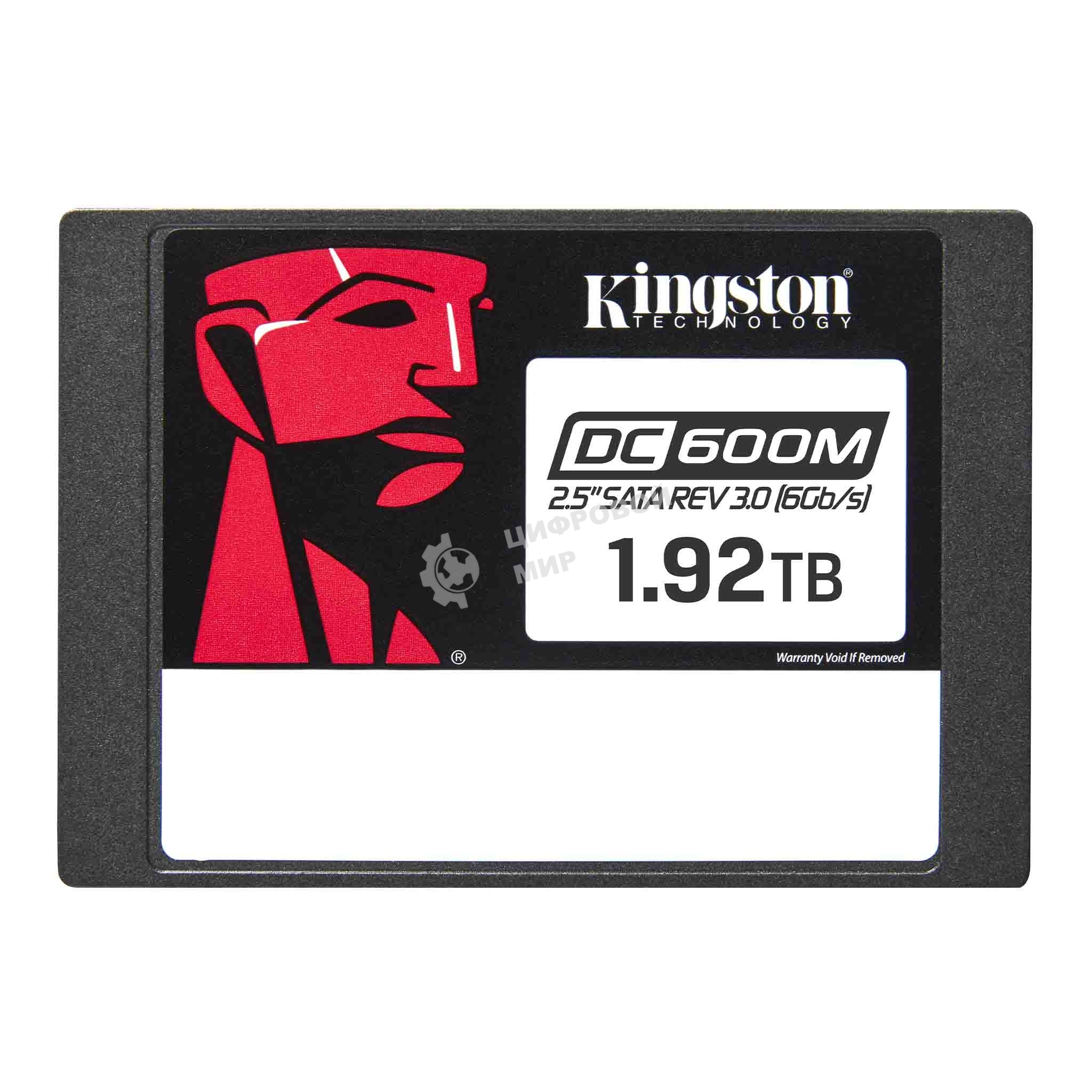 Накопитель SSD Kingston DC600M, 1920Gb, SATA III, 2.5