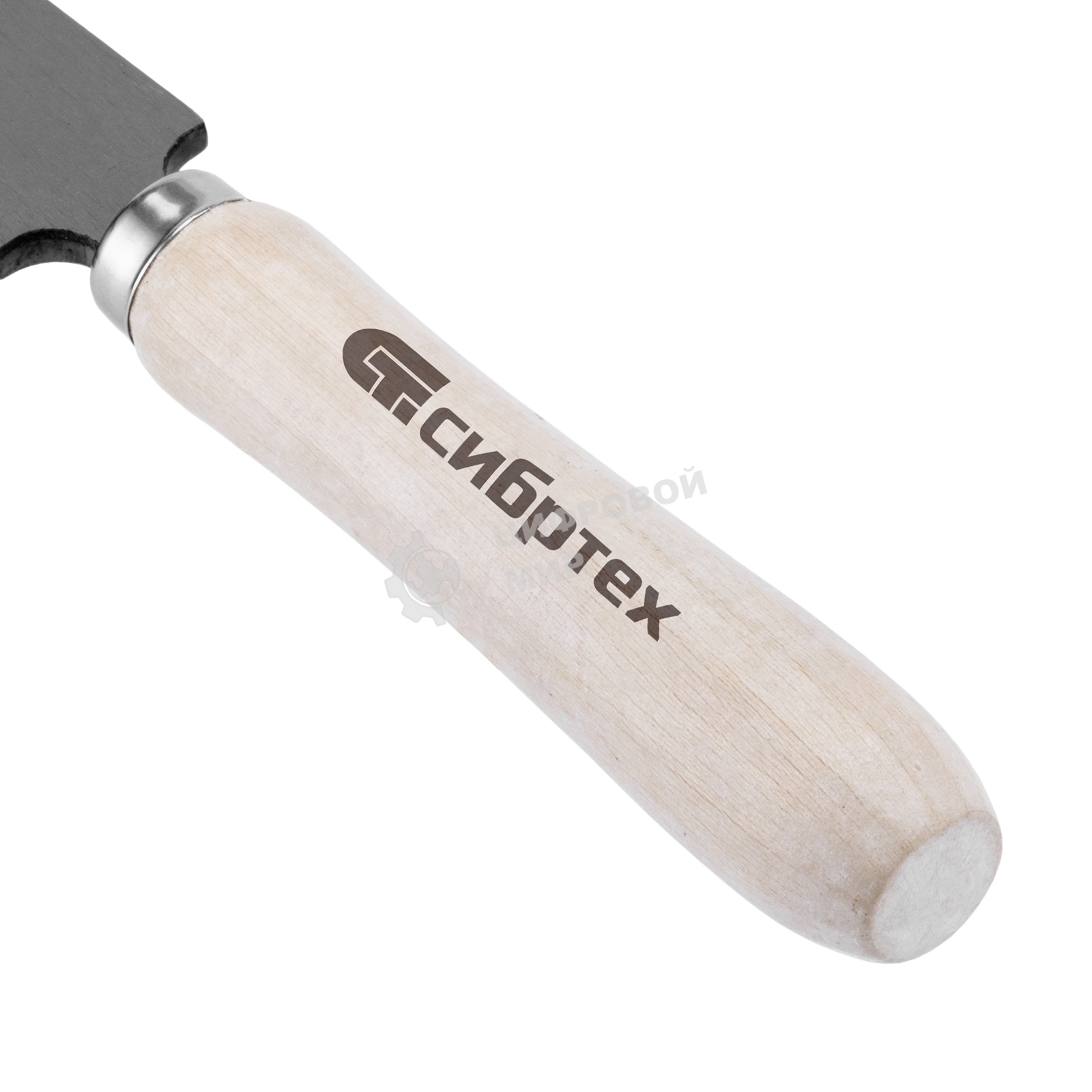 Напильник Сибртех, 300 мм, плоский, деревянная ручка