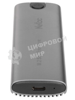 Внешний корпус для SSD Netac WH51 External SSD Case M.2 NVMe/SATA, with A to C cable, Aluminum
