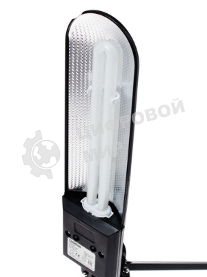 Лампа настольная Camelion KD-017A С0211W черный в к-те база+струбцина