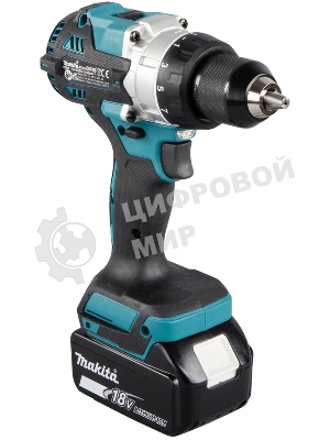 Дрель-шуруповерт Makita DDF486RTJ, 18 В, 5 Ач, 130 Нм, бесщеточный