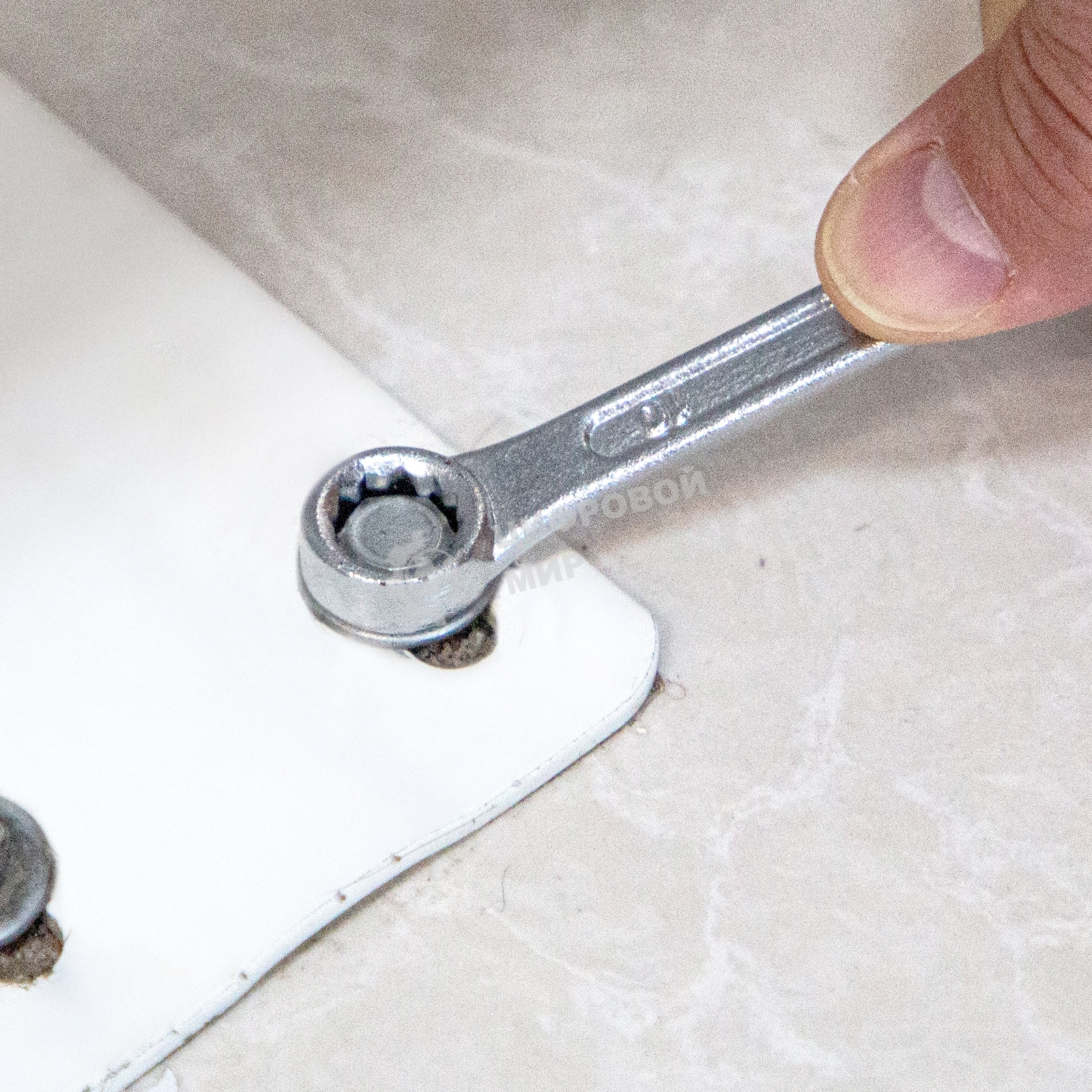 Набор ключей комбинированных Sparta 6 - 19 мм, хромированные, 8 шт.