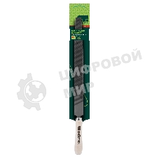 Напильник Сибртех, 300 мм, плоский, деревянная ручка