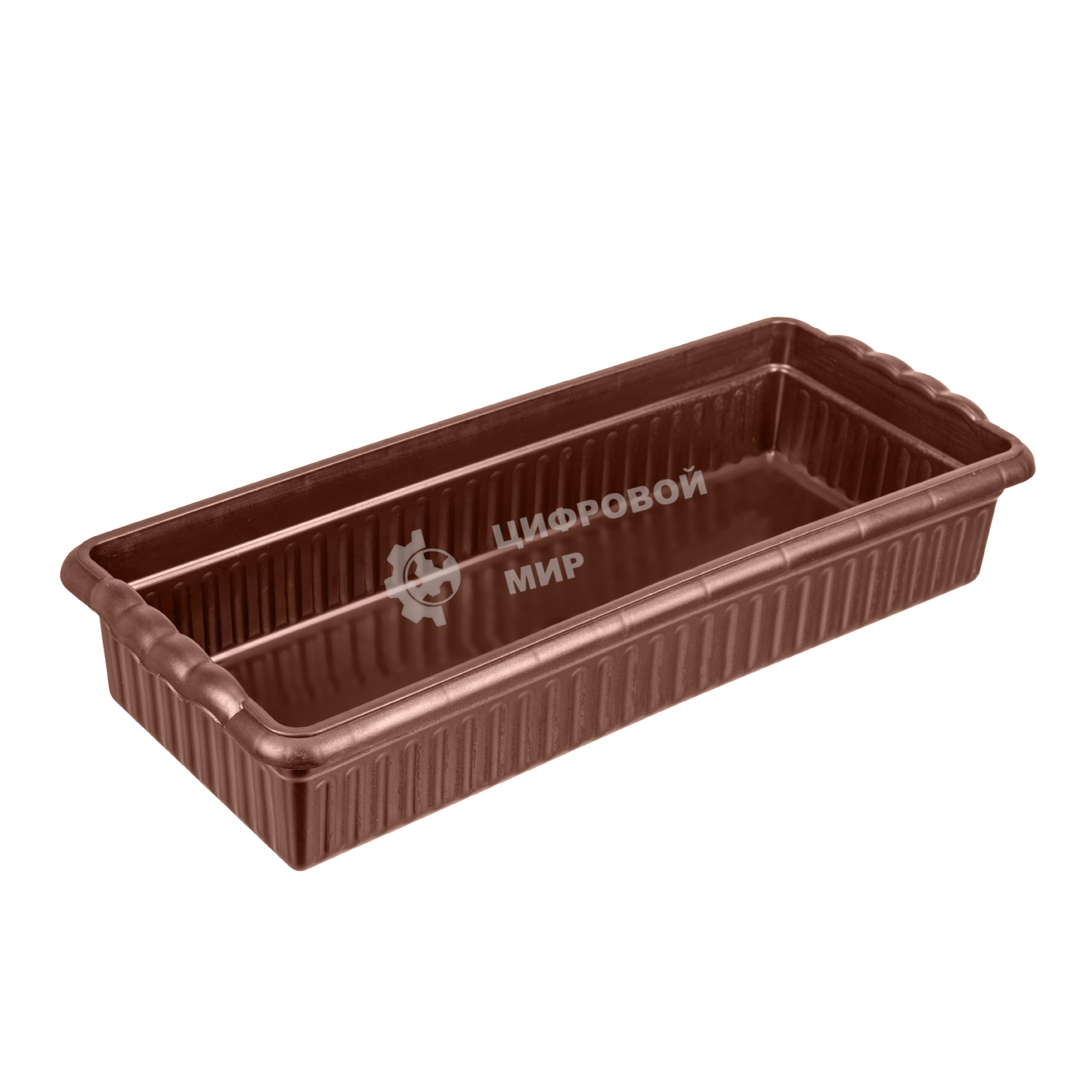 Поддон для рассады Palisad 444х185х82 мм, пластиковый, 3 шт, под 10 горшочков 460 мл.