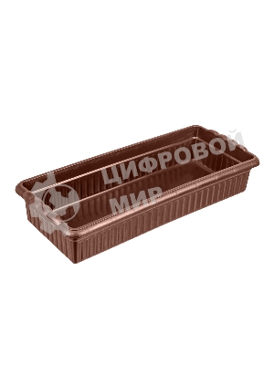 Поддон для рассады Palisad 444х185х82 мм, пластиковый, 3 шт, под 10 горшочков 460 мл.