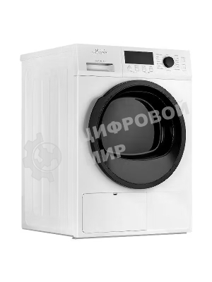 Сушильная машина MONSHER MDM 631 Blanc белый, 8 кг, сушка - тепловой насос, программ - 16, 59.5 x 84.5 x 62.5 см