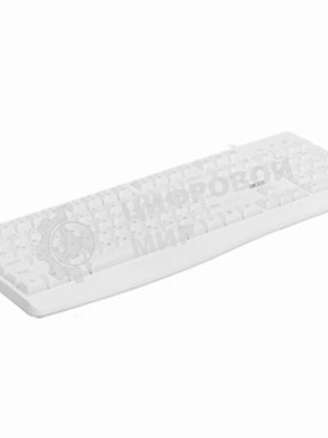 Клавиатура проводная Acer OKW301 (ZL.KBDCC.01B), USB, белый