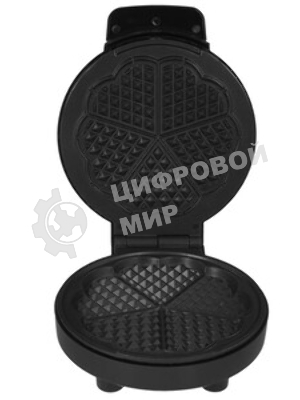 Вафельница BQ ST1010 черный/стальной, WAFFLE. Мощность: 1000 Вт, регулировка температуры от 40 до 230 °С, приготовление 5 вафель одновременно, антипригарное покрытие панелей Non-Stick PRO, равномерный нагрев, теплоизолированная ручка, противоскользящие ножки, 2 индикатора работы: нагрева и питания, материал корпуса: металл, бакелит, материал панелей : металл, размер рабочей поверхности: диаметр 190 мм, количество панелей: 2, вид панелей: венские вафли, длина шнура: 0.7 м, напряжение: 220-240 В, 50-60 Гц, защита от поражения электротоком: класс I