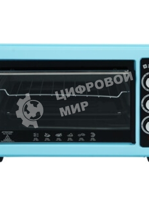 Мини-печь Delta D-0123 голубая