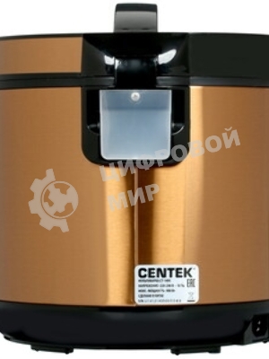 Мультиварка Centek CT-1495 черный/золотистый, 5.0 л, 42 программы + Мультишеф