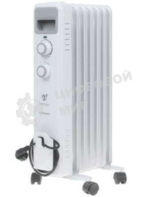 Радиатор масляный Royal Clima ROR-FR7-1500M 1500Вт белый/черный