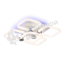 Потолочный светодиодный светильник FA3861/4+1 WH белый 70W 3000K-6400K+RGB 400*400*115 (ПДУ РАДИО 2.4G)