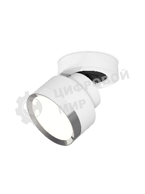 Светильник Ambrella Light XM8101003 SWH/PSL белый песок/серебро полированное GX53 (A2228, A2105, C8101, N8118)