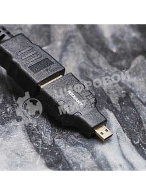 Переходник Rexant гн.HDMI - шт.Micro HDMI GOLD