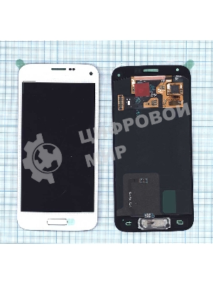 Дисплей для Samsung Galaxy S5 mini SM-G800F белый