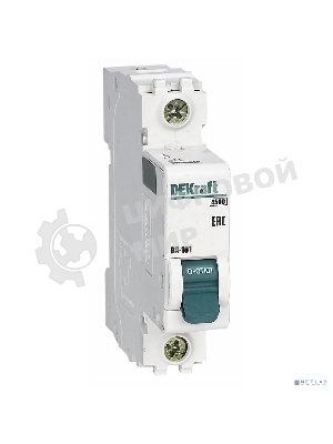 Выключатель автоматический модульный DEKraft 1п C 1А 4.5кА ВА-101 11049DEK